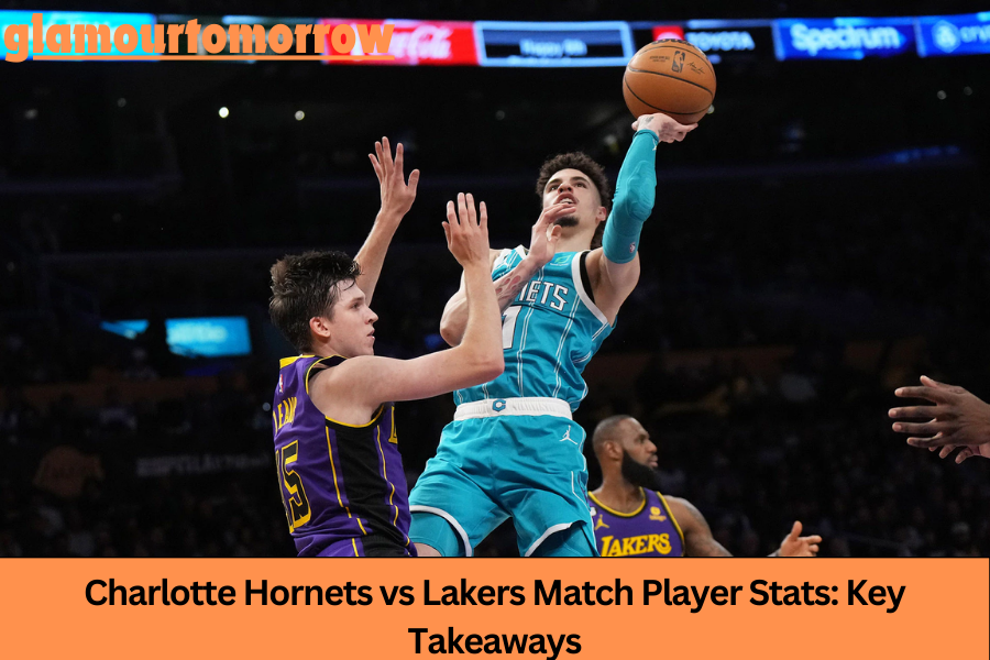 charlotte hornets vs lakers match player stats